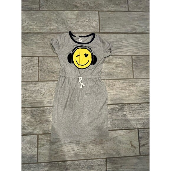 Gap Gurls Casual Smiley Face Wink Dress - Picture 1 of 2